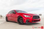 Infiniti Q50S by Naples Speed on Vossen Wheels (HF-2) 2018 года
